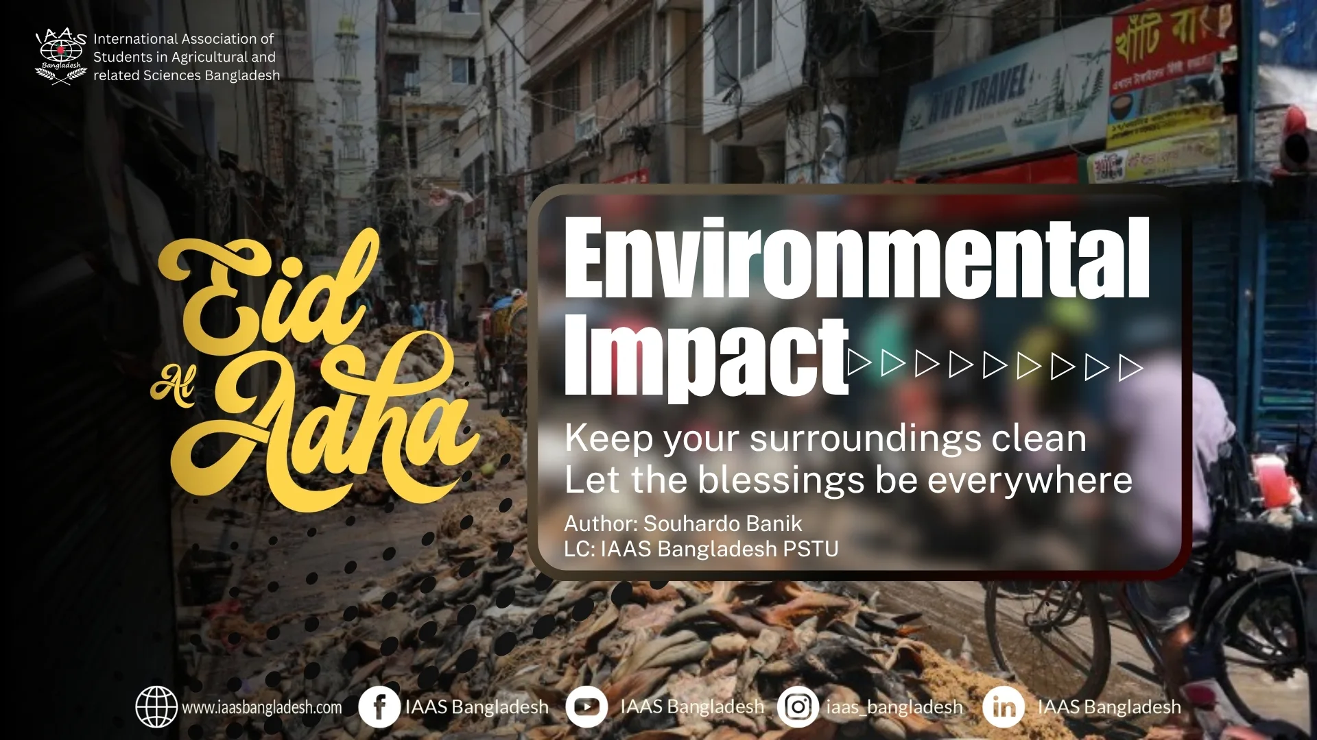 Environmental Impact of Eid-ul-Adha in Bangladesh