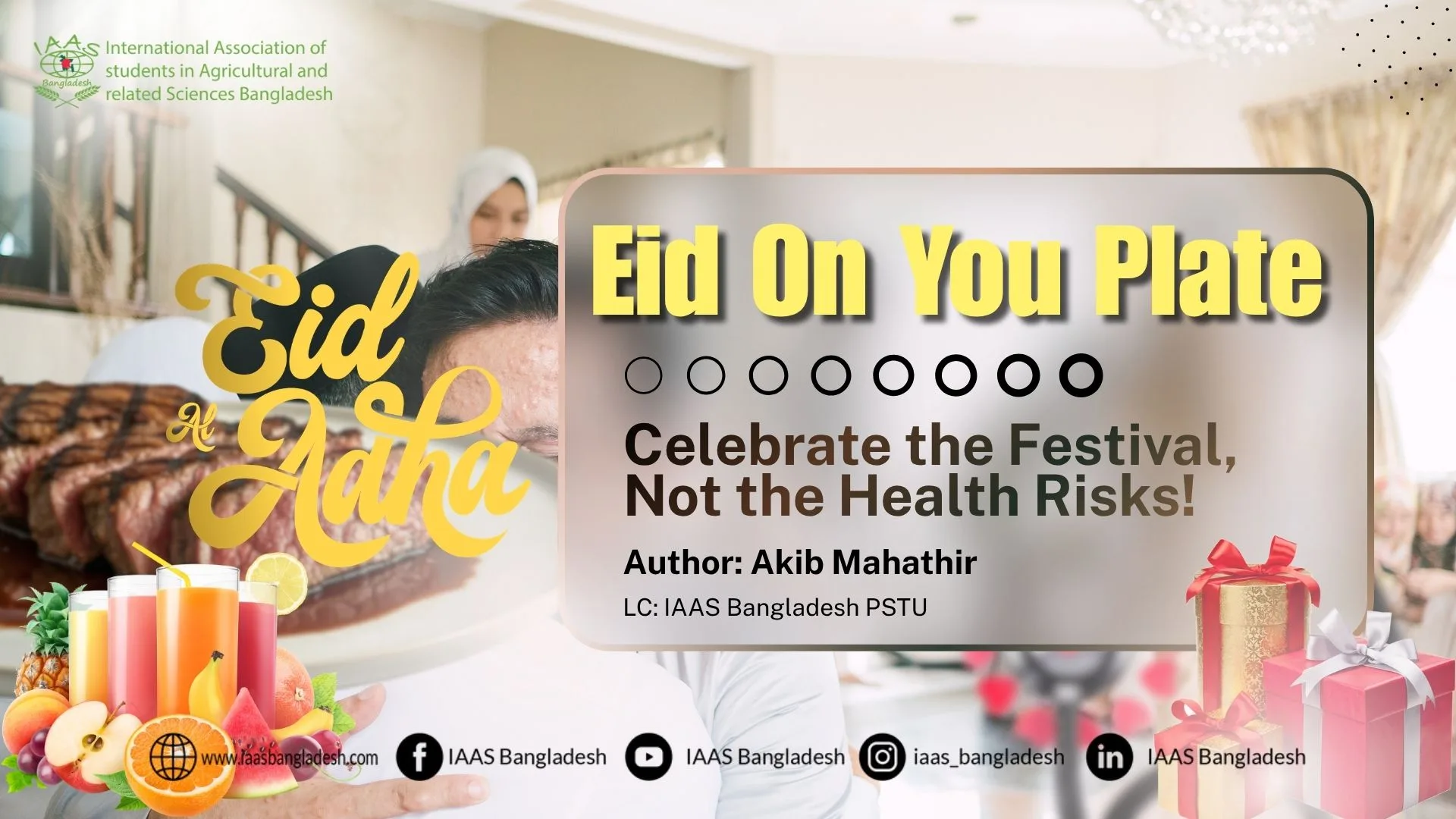 Eid on Your Plate: Celebrate the Festival, Not the Health Risks!