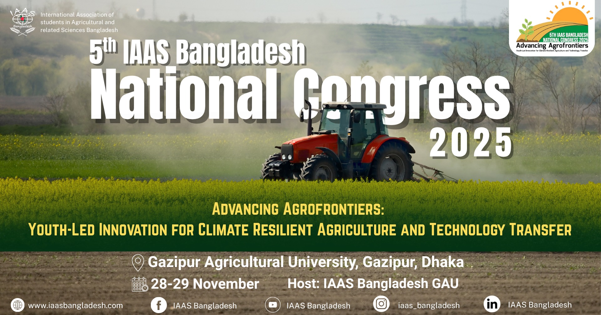 5th IAAS Bangladesh National Congress 2025